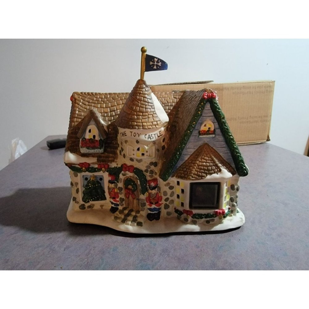 Snowflake Falls Holiday Christmas Toy Castle